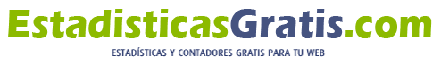 Estadisticas y contadores web gratis